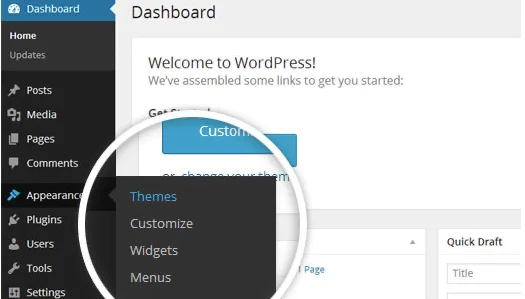 wordpress-theme-download-dashboard